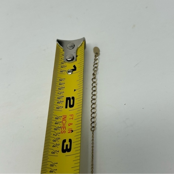 Vintage Monet Gold Tone Chain Pendant Necklace Crescent Moon & Star Rhinestones - Picture 7 of 8